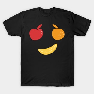 jelly fruit happy face T-Shirt